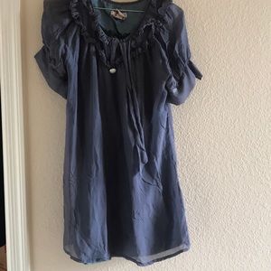 Navy Blue Dress